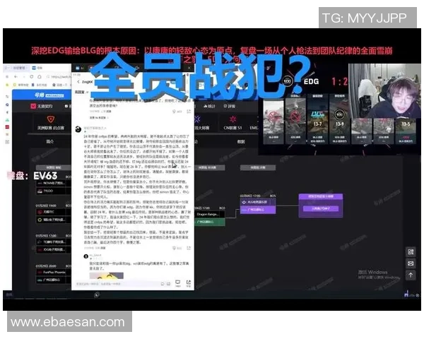 赛后复盘：IG vs EDG的战术